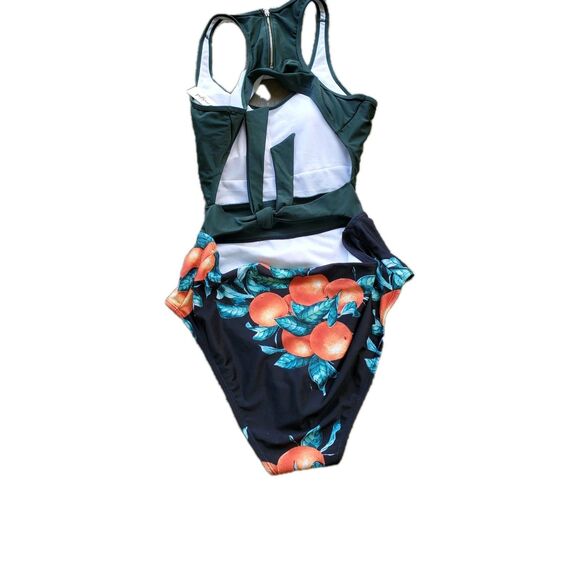 MOLYBELL One Piece Swimsuits for Women High Waisted Bathing Suit Monokini Floral - Picture 6 of 10